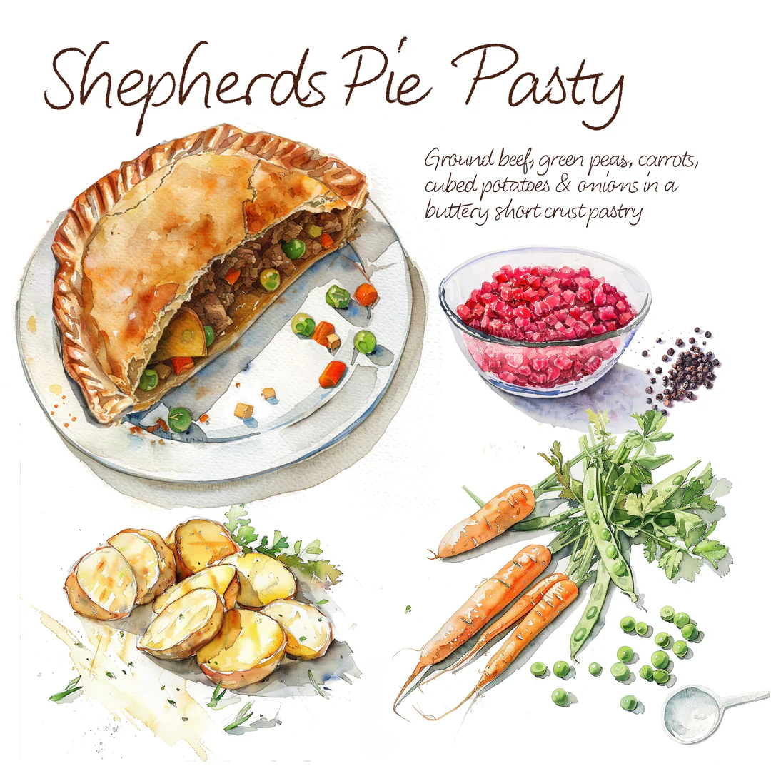 4&20 Shepherd's Pie Pasty 7oz - 1/2lb Ship Weight - Image 2
