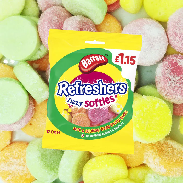 Barratt Refreshers Softies. 120g - Image 2