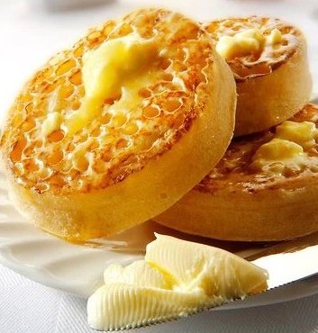 Lakeland Bake British Crumpets. - 6 pack - 8oz Ship weight