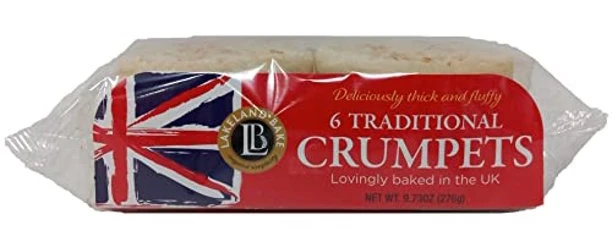 Lakeland Bake British Crumpets. - 6 pack - 8oz Ship weight - Image 2