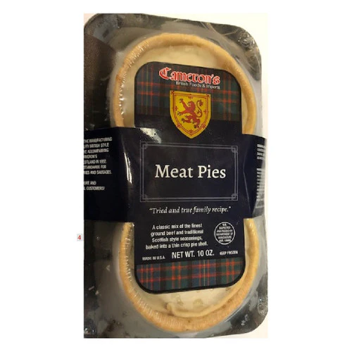 Cameron’s Scottish Meat Pies 10oz. 2 Pack. 1/2 lb Ship Weight - Image 3