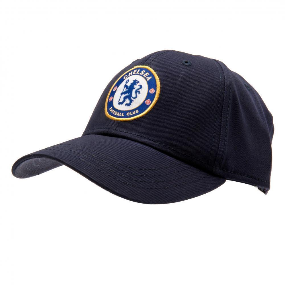 Chelsea Football Club Crest  Hat - Navy Blue - Image 2
