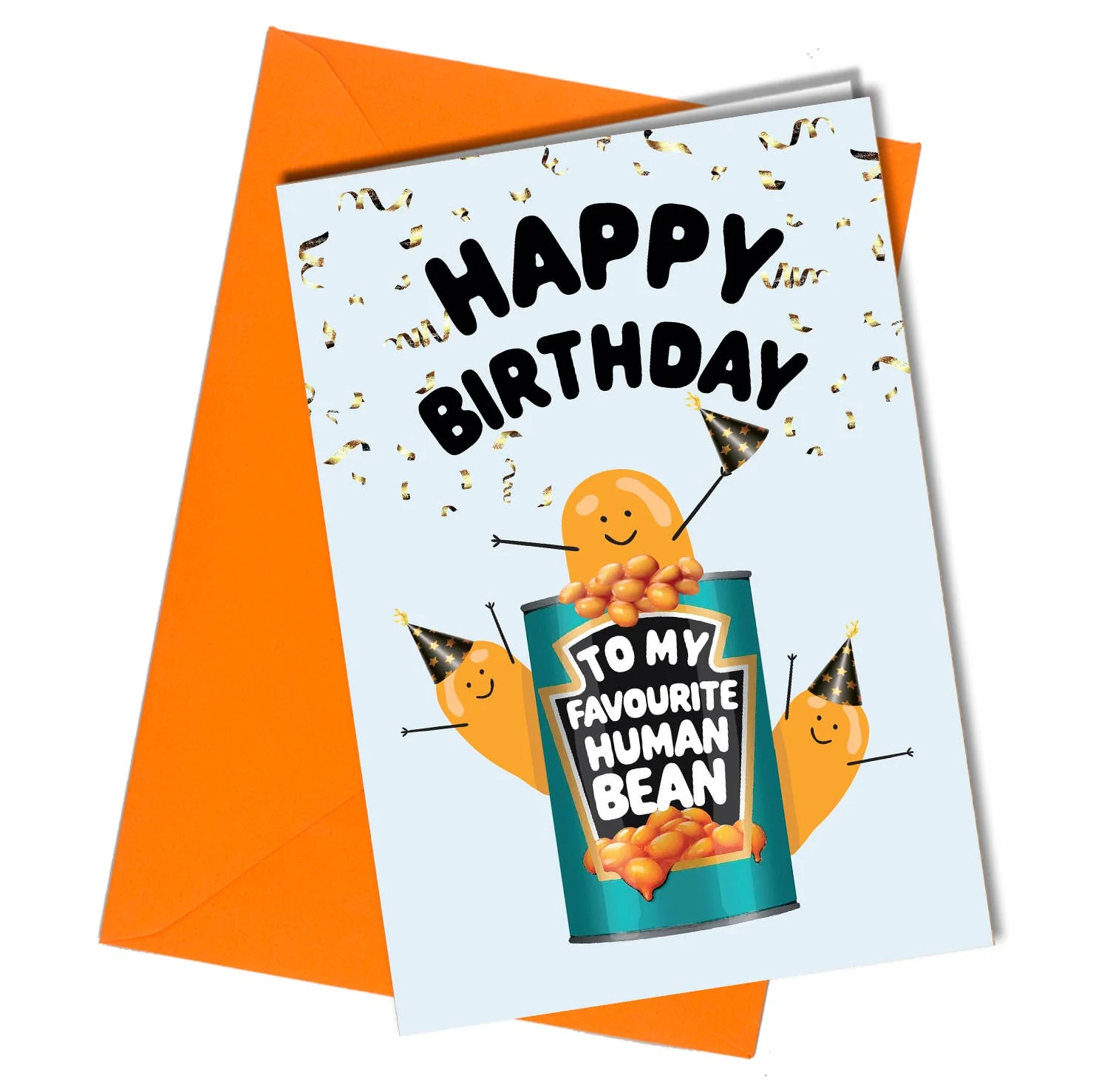 Close to the Bone Greeting Cards and Gifts - #23 My Favourite Human Bean