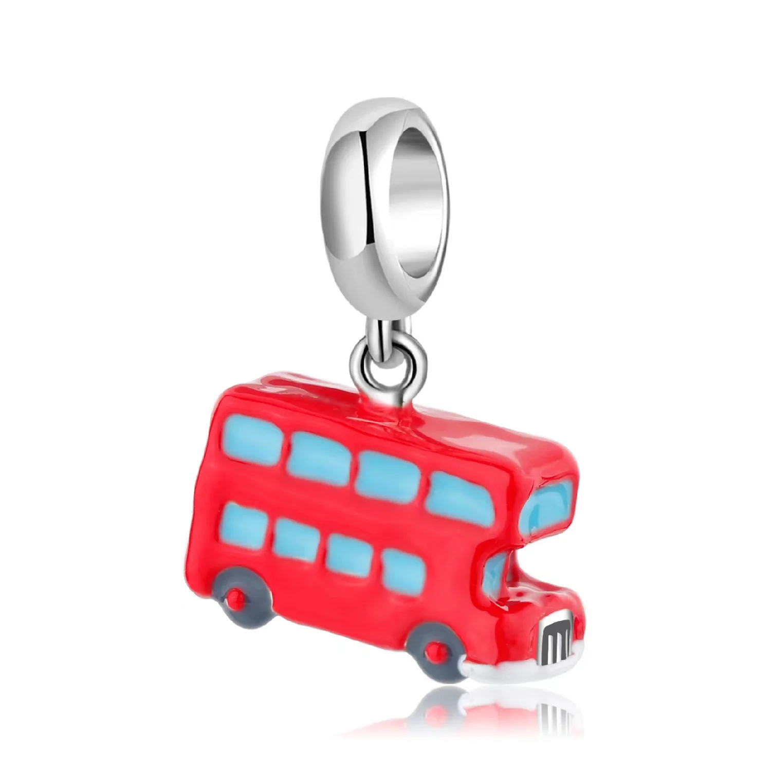 Double Decker Bus Necklace