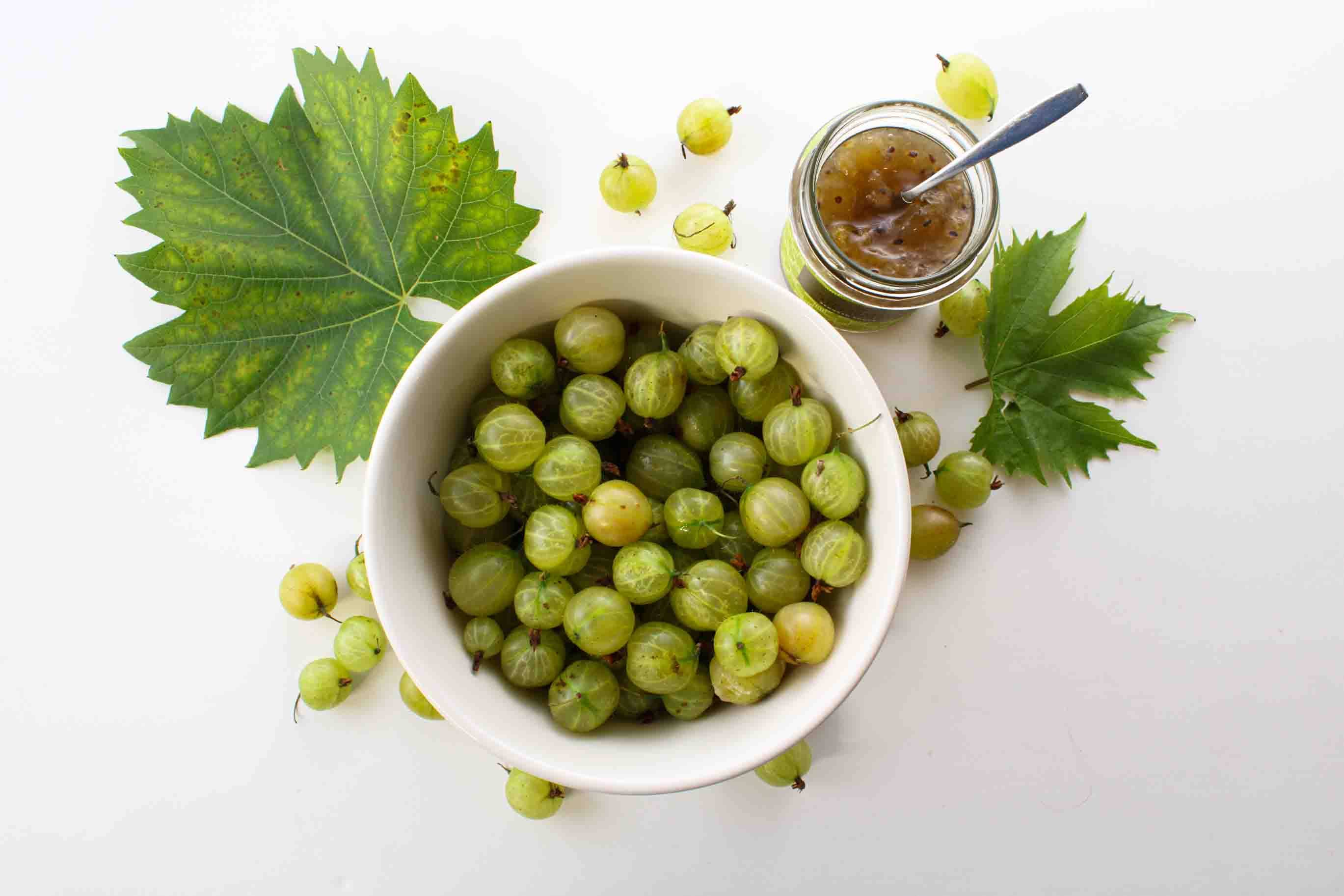 England Preserves - GOOSEBERRY & ELDERFLOWER - LOW-SUGAR JAM - Image 2
