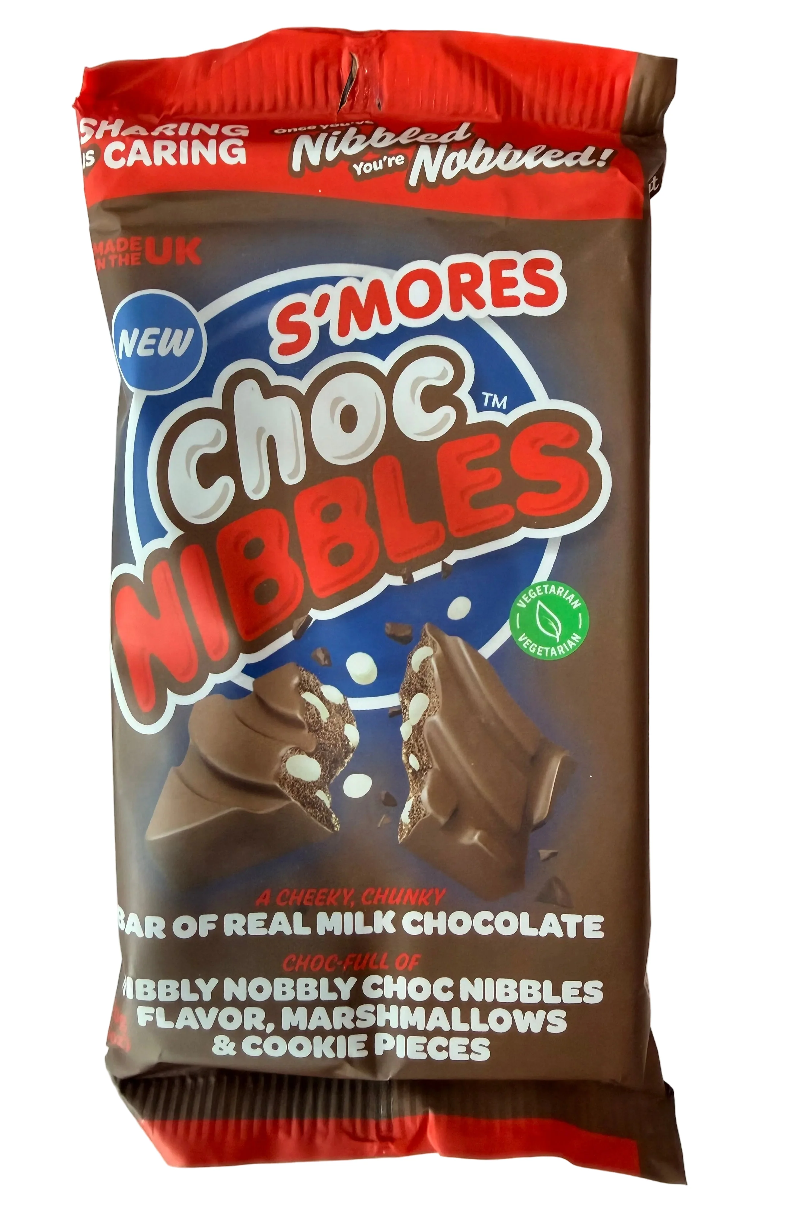 Freedom Confectionary S’mores Choc Nibbles Bar 120g