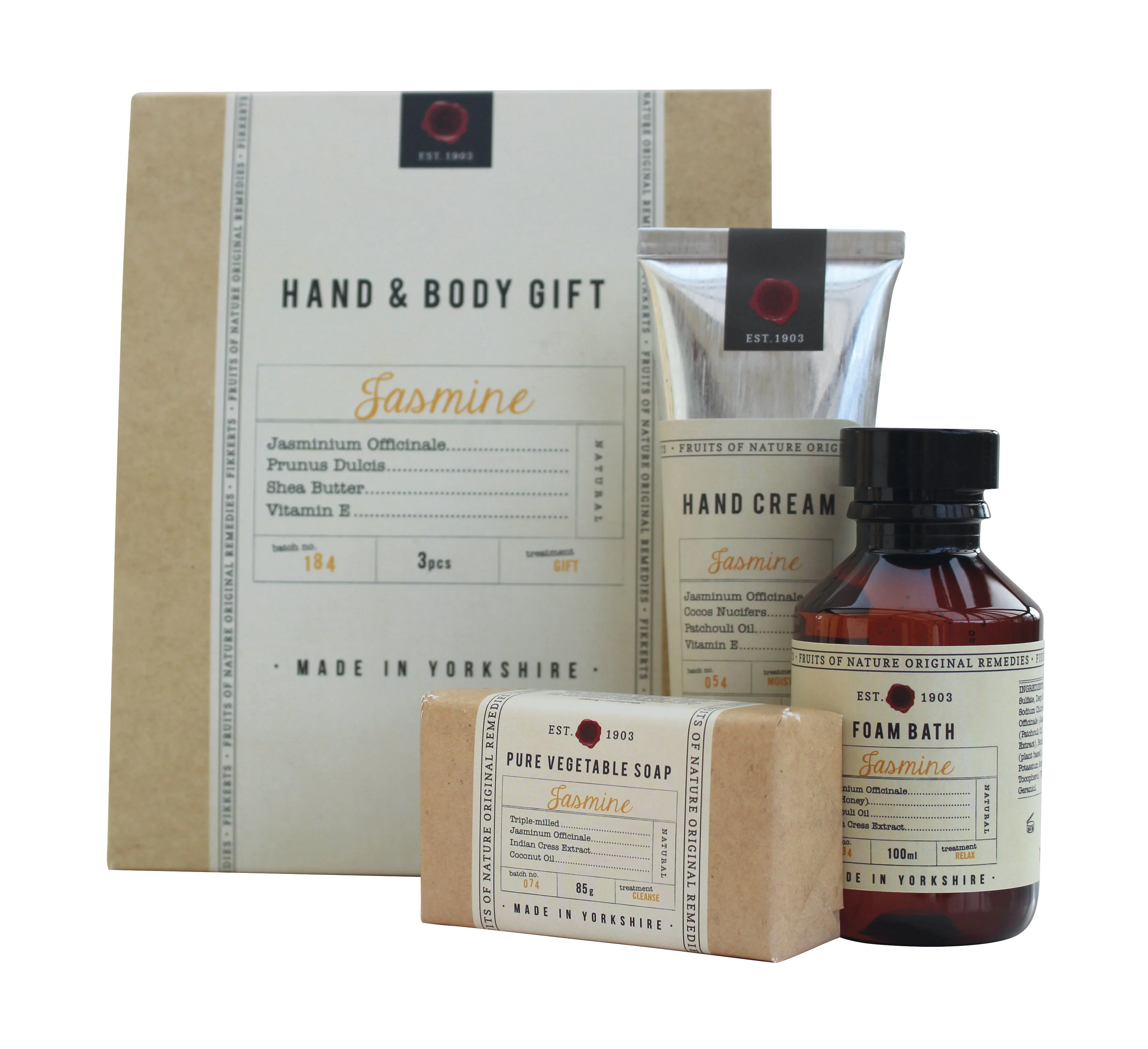 Fruits of Nature Jasmine Hand and Body Gift Set