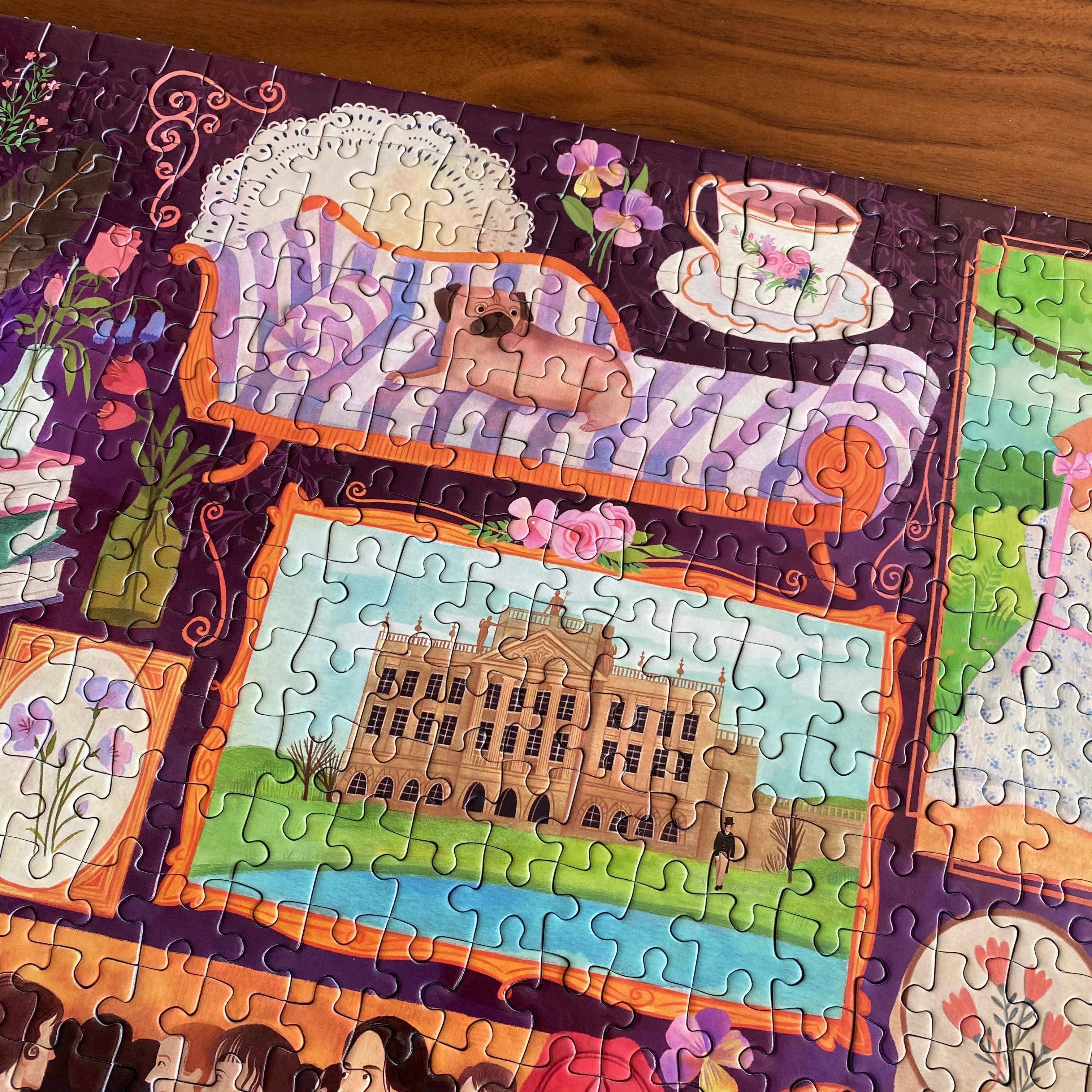 Gibsons Games Inc - Book Club: Jane Austen 1000 Piece Jigsaw Puzzle - Image 10