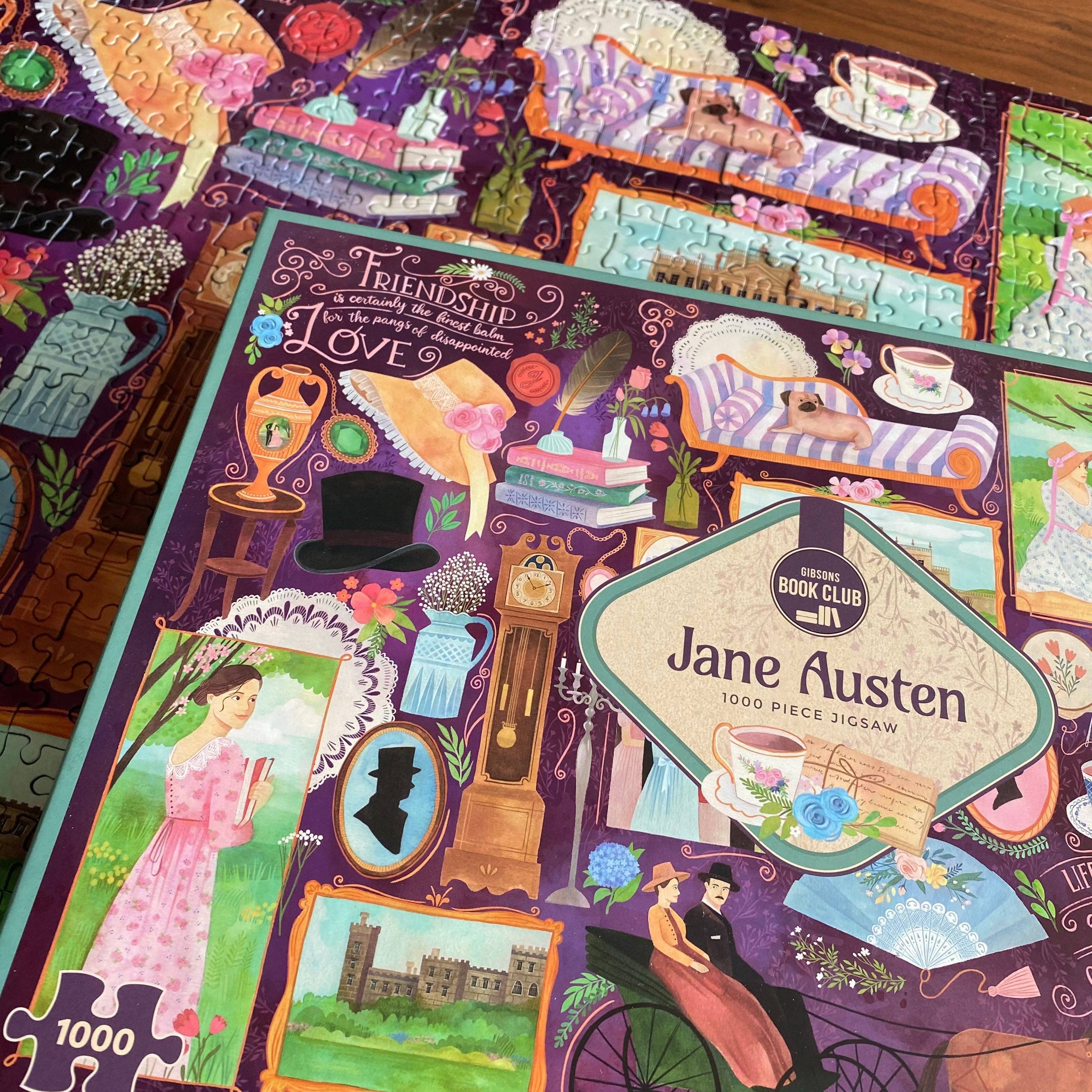 Gibsons Games Inc - Book Club: Jane Austen 1000 Piece Jigsaw Puzzle - Image 5