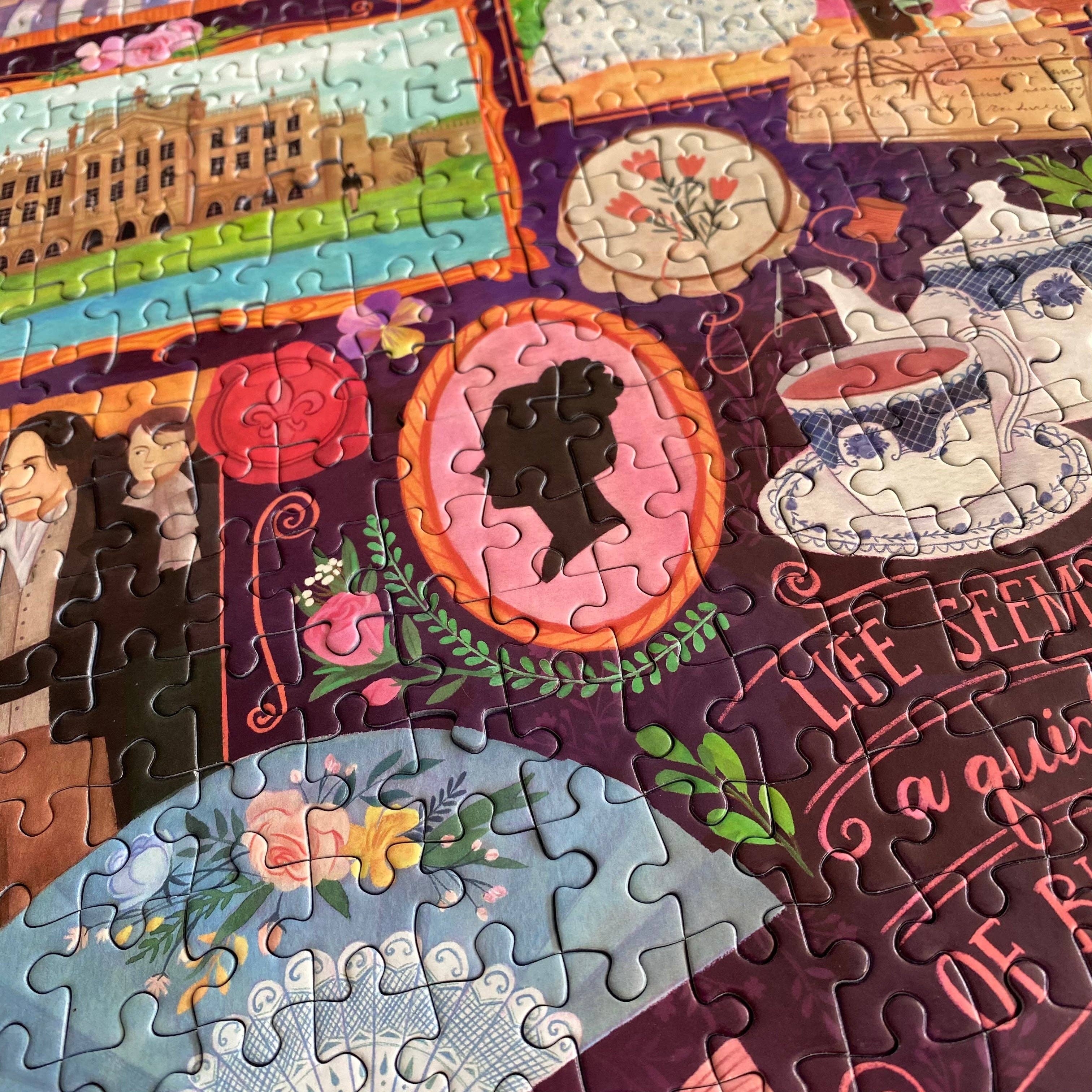 Gibsons Games Inc - Book Club: Jane Austen 1000 Piece Jigsaw Puzzle - Image 9