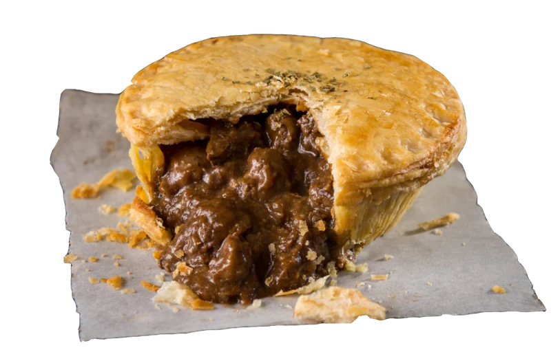Pouch Pies Steak & Kidney Pie 9oz (Just Heat & Serve). Ship weight 1/2lb - Image 2