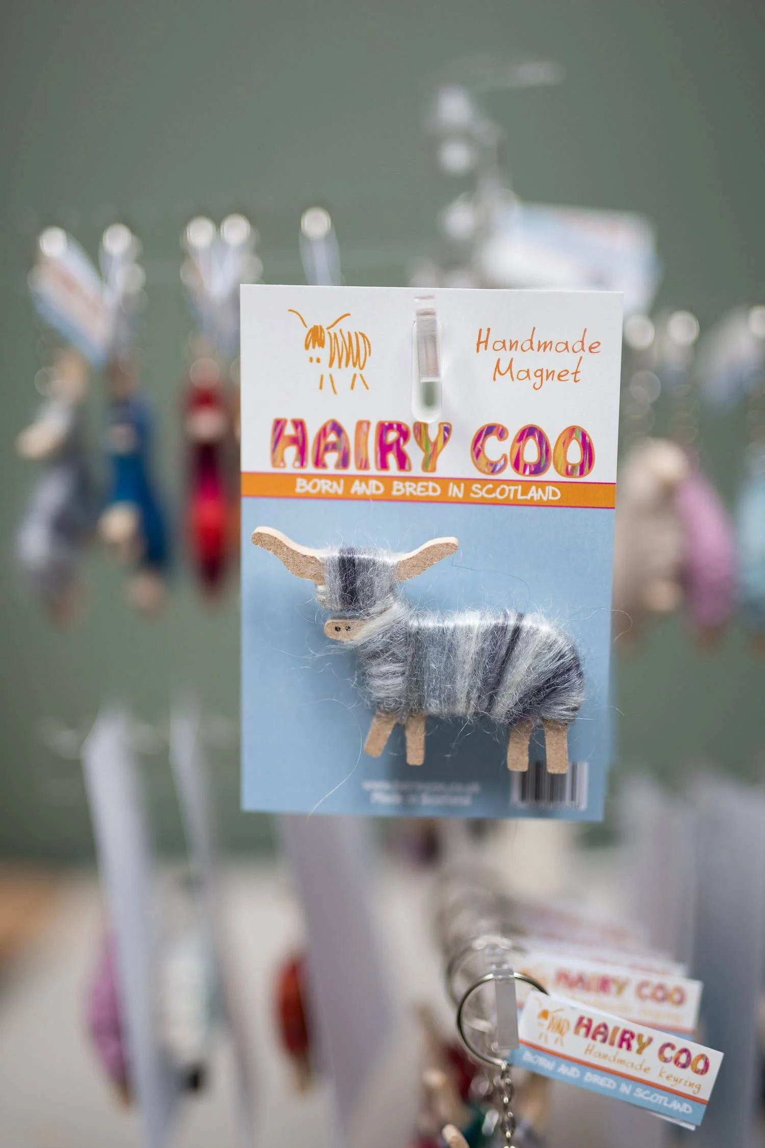 Hairy Coo - Handmade Highland Cow Magnet - Born and Bred in Scotland - Image 4