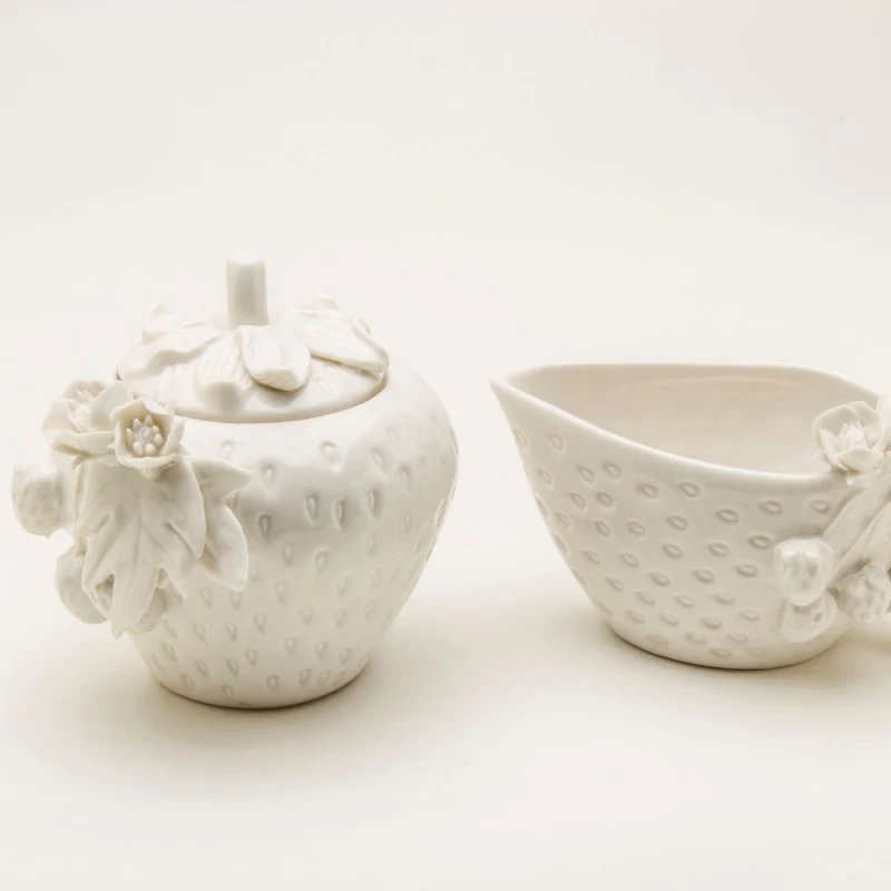 Strawberry Sugar Creamer Set