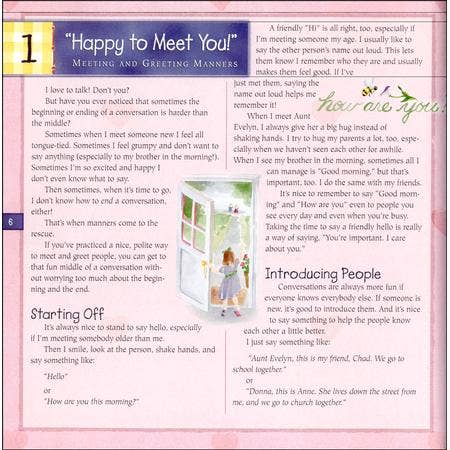 A Little Book of Manners - Courtesy & Kindness for Young Ladies. - Image 5