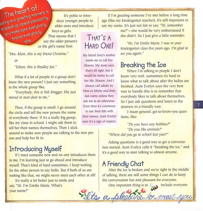 A Little Book of Manners - Courtesy & Kindness for Young Ladies. - Image 8