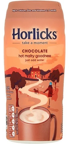 Horlicks Chocolate Malted Milk Drink. Large Size. UK. 400g