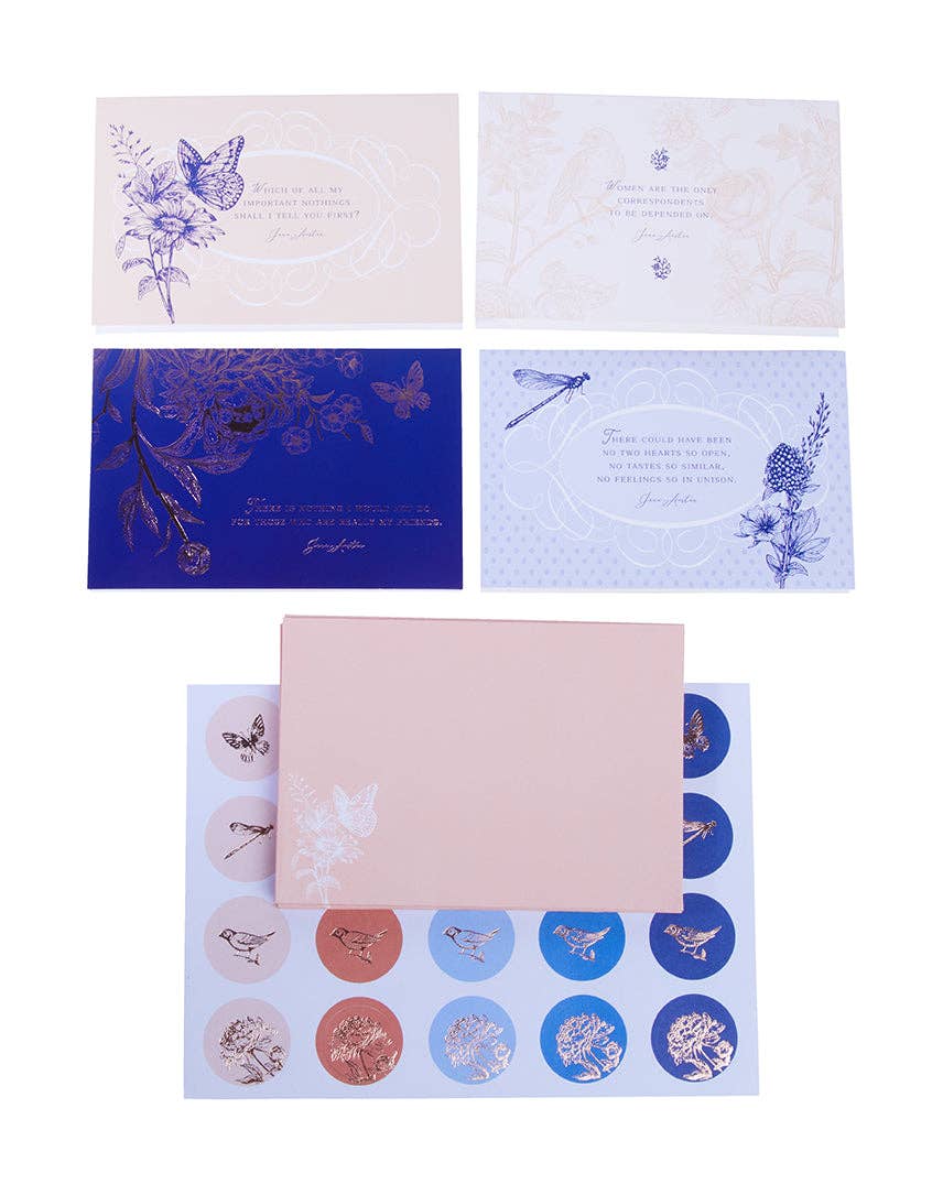 Insight Editions - Jane Austen Card Portfolio Set (Set of 20 Cards) - Image 2