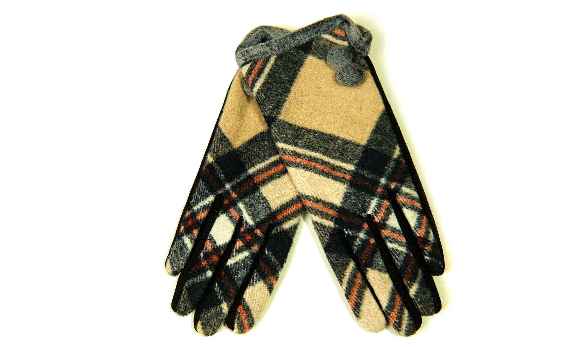 Islander - Harris Tweed Tartan Gloves - Image 8