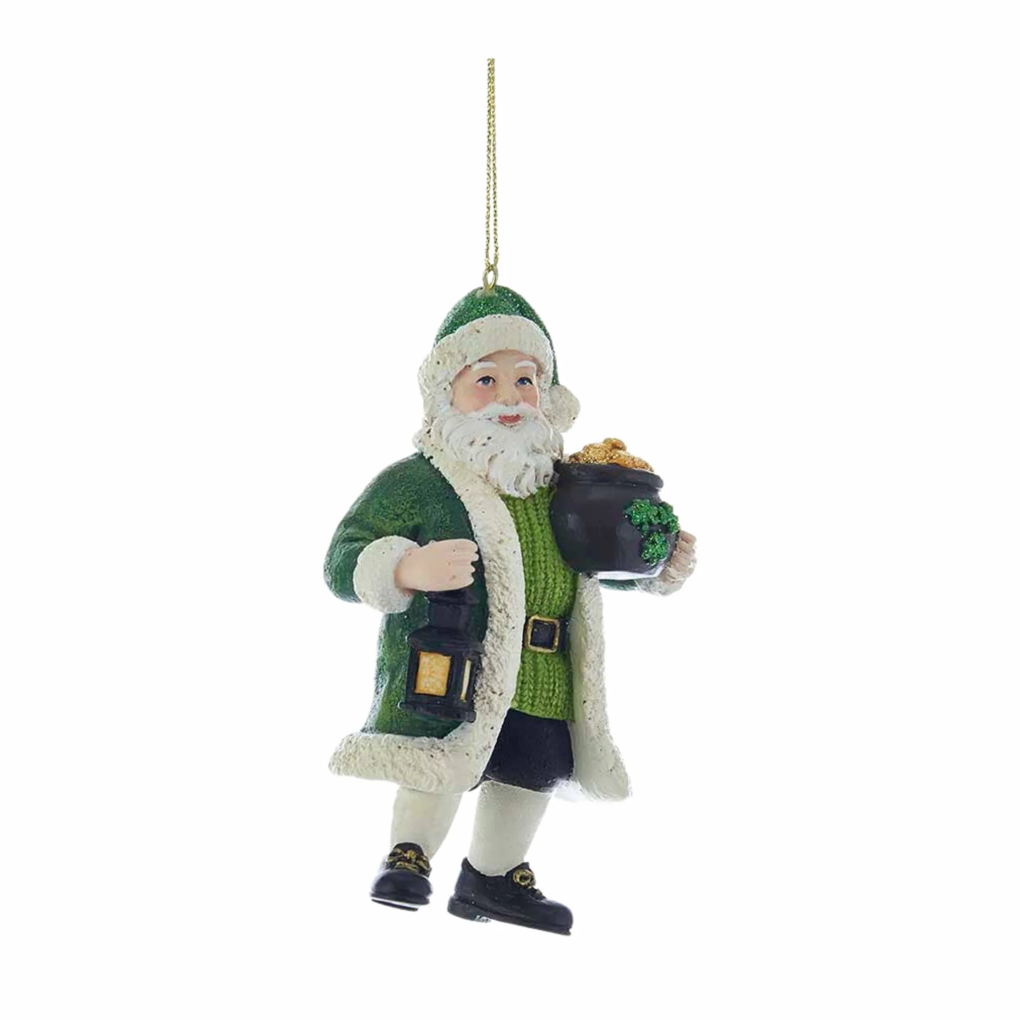 Kurt S. Adler Inc. - 4" Irish Santa Ornaments, 2 Assorted - 1 Piece - Image 3
