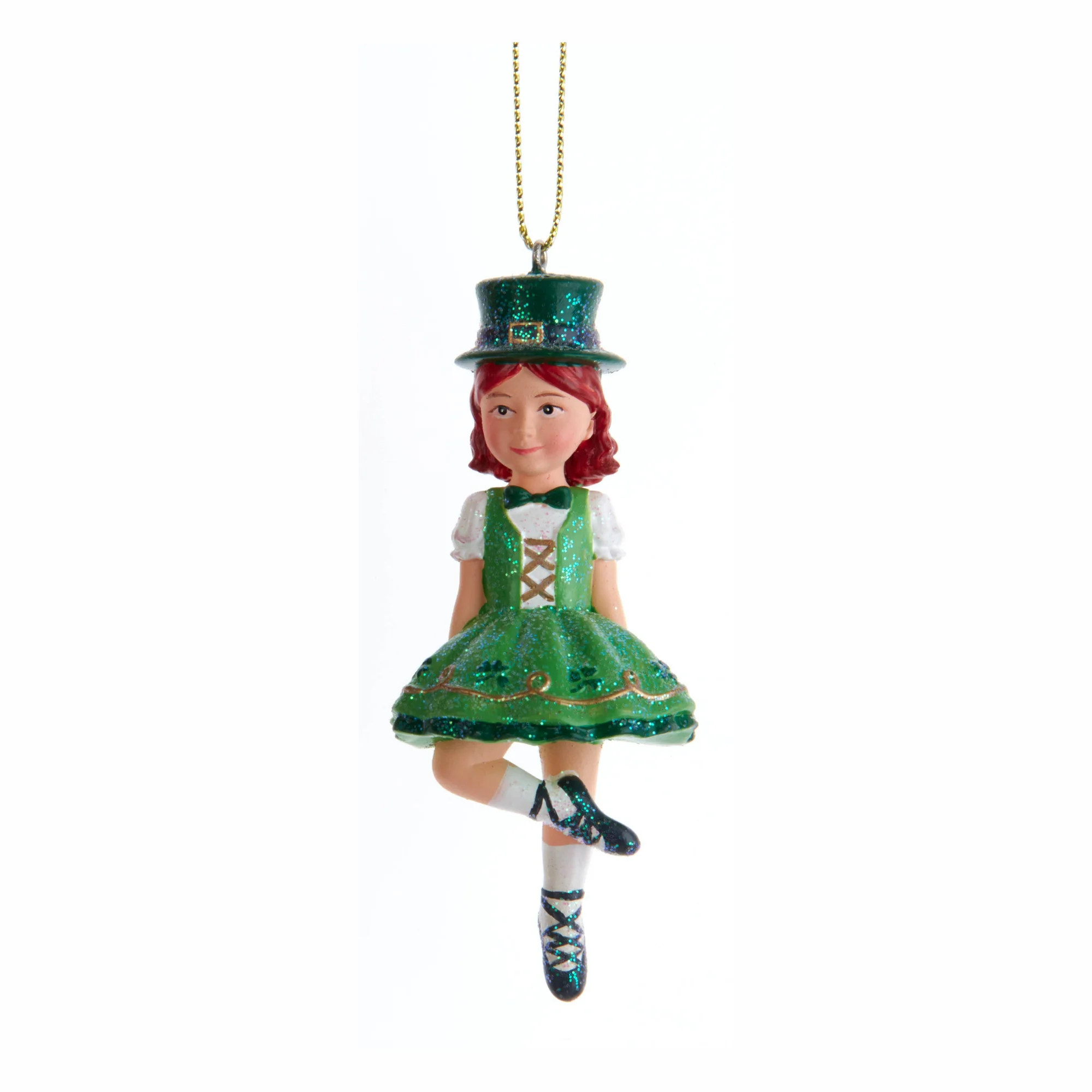 Kurt S. Adler Inc. - Irish Dancing Girl Ornaments, 2 Assorted -1 Piece - Image 3
