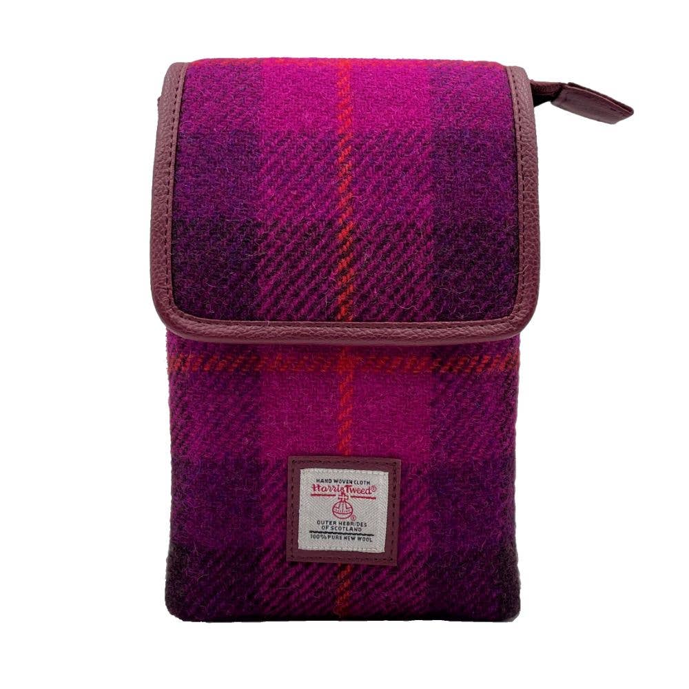 maccessori - Harris Tweed Mini Crossbody Bag Purple Check - Image 7