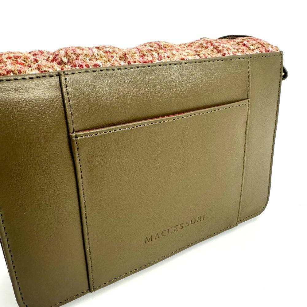 maccessori - Harris Tweed Quilt Shoulder Bag Country Maple - Image 8