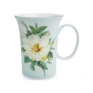 Magnolia Trumpet Mugs, Set of 4