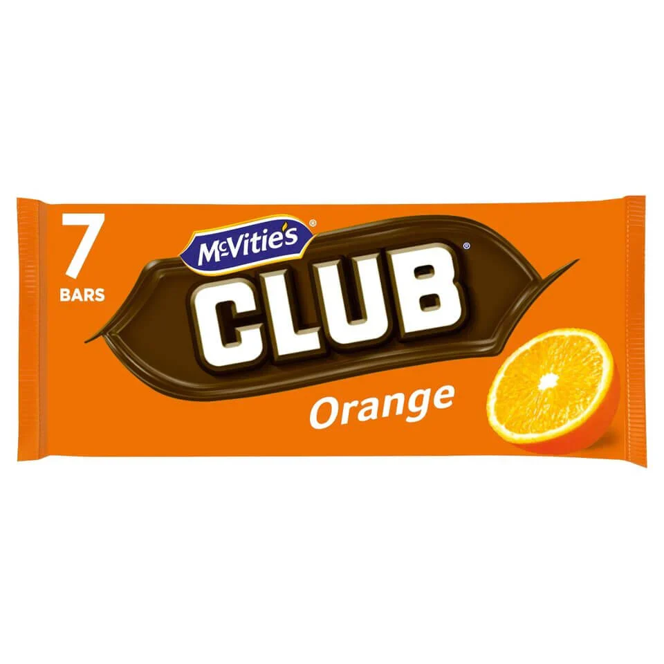 McVitie's Club Orange 7 Pack