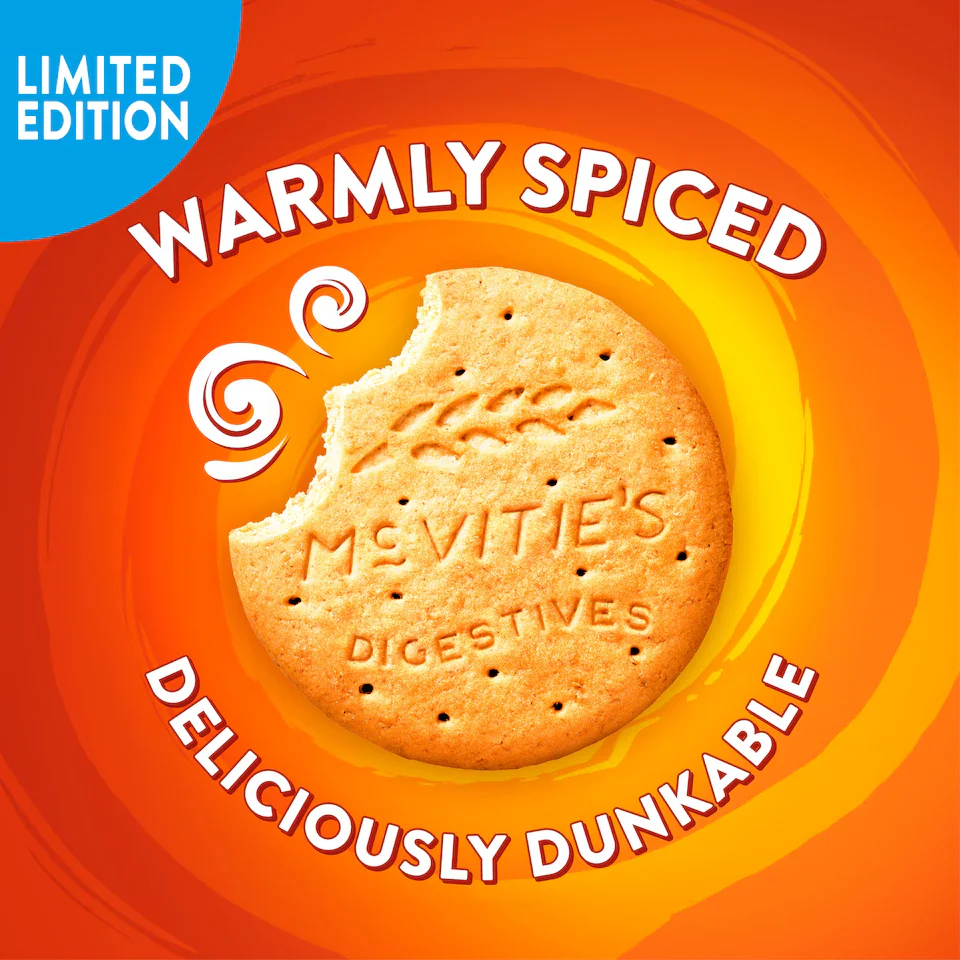 Mcvities Digestives Golden Cinnamon 250g - Limited Edition! - Image 2