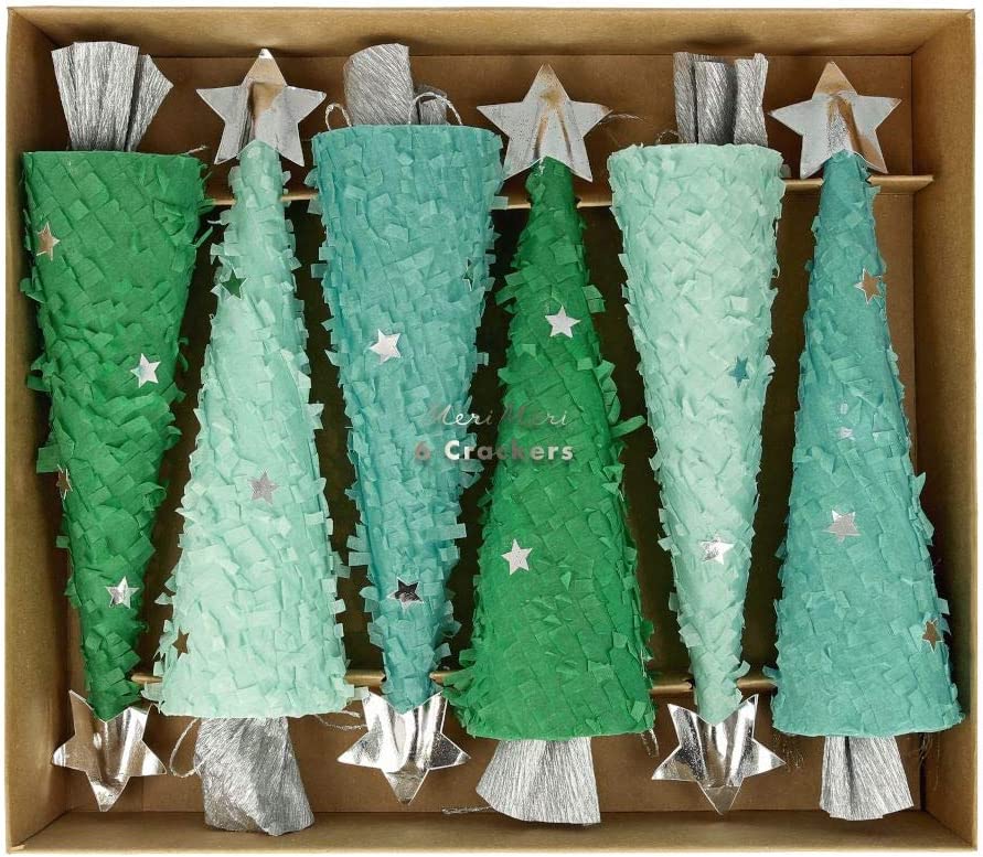 Meri Meri Christmas Tree Christmas Crackers 6 Pack