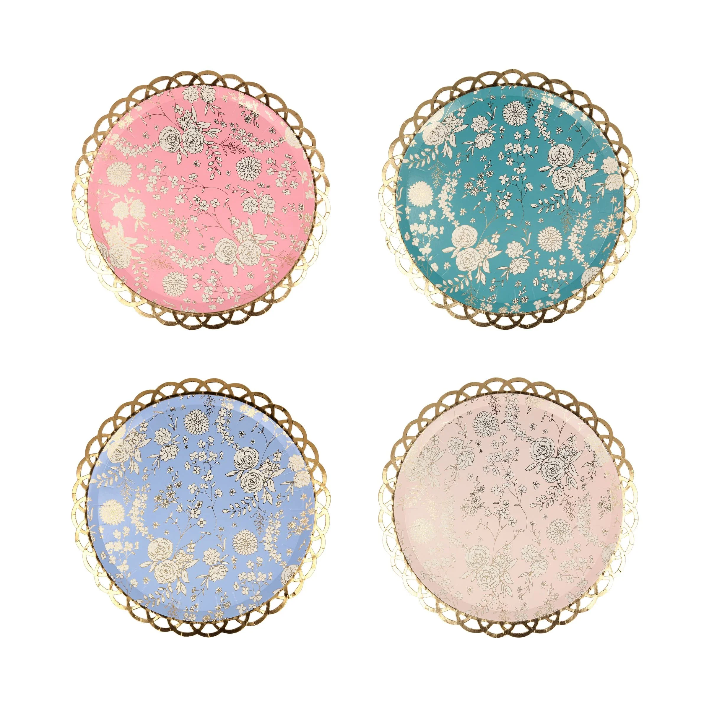 Meri Meri English Garden Lace Side Plates - 8ct