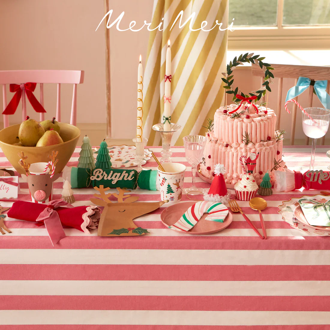 Meri Meri Jolly Christmas Cups - 8 Pack - Image 3