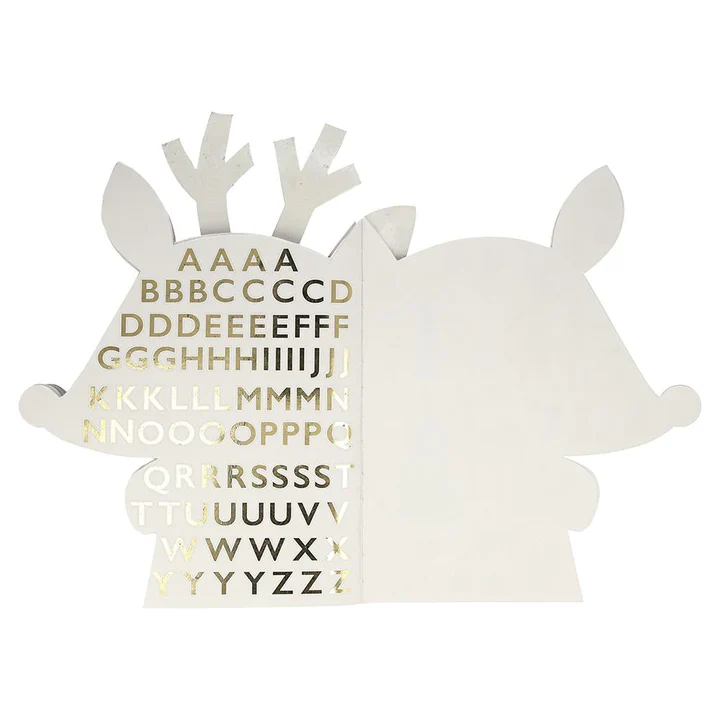Meri Meri Reindeer Sticker Sketch Book - Image 3