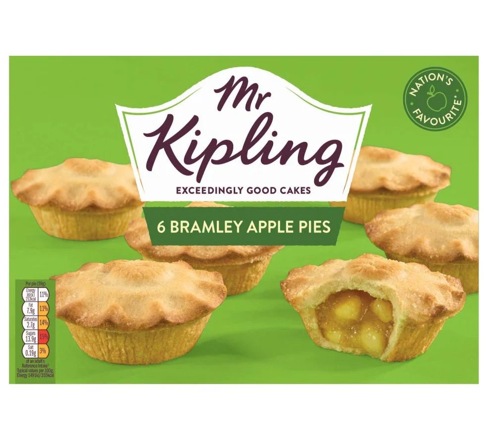 Mr Kipling Bramley Apple Pies (6PK).