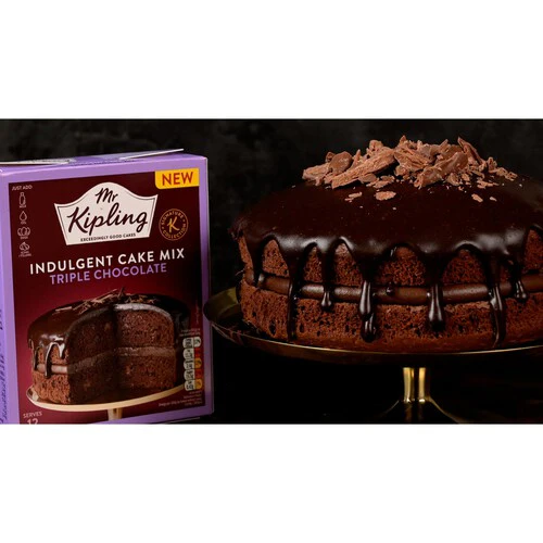 Mr. Kipling Signature Collection Triple Chocolate Cake Mix 416g - Image 2