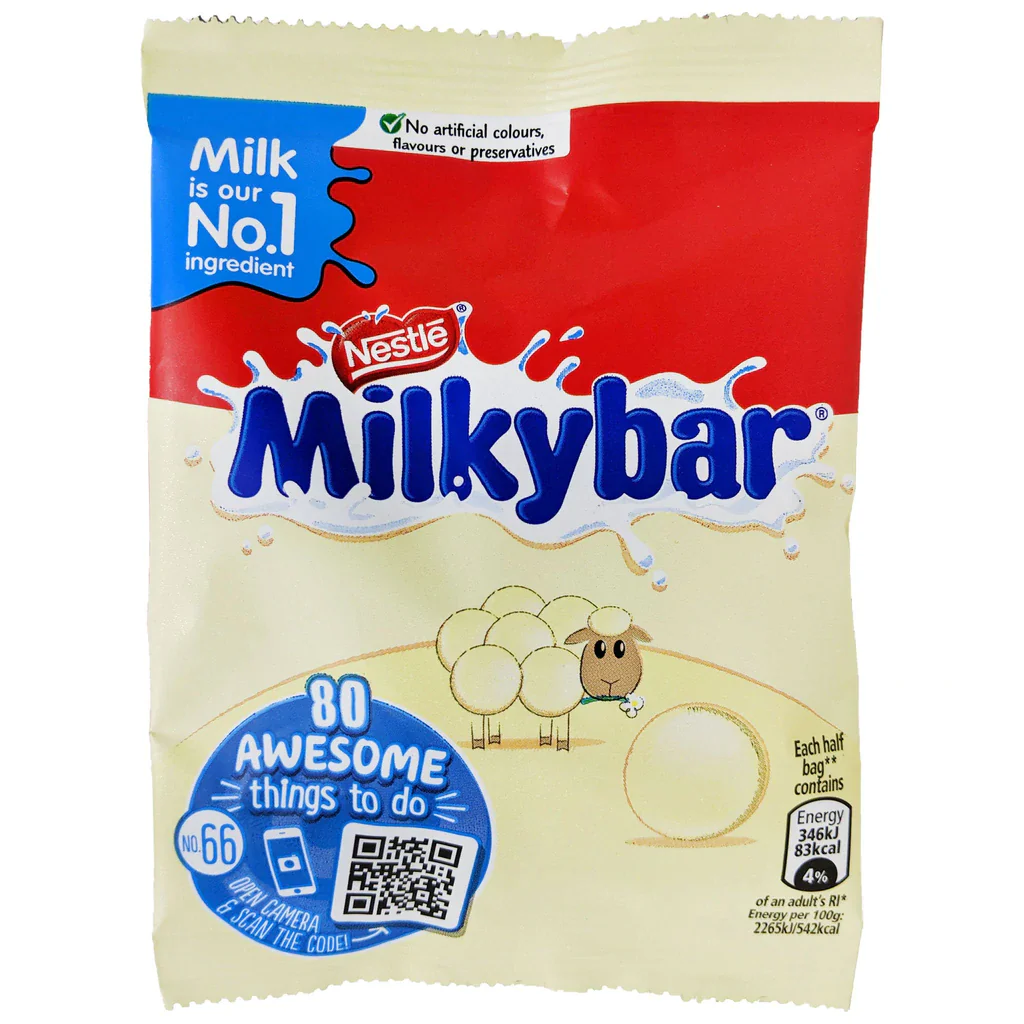 Nestle Milkybar Buttons. 30g