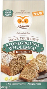 Odlums Stoneground Wholemeal Bread Mix 500g - Image 2
