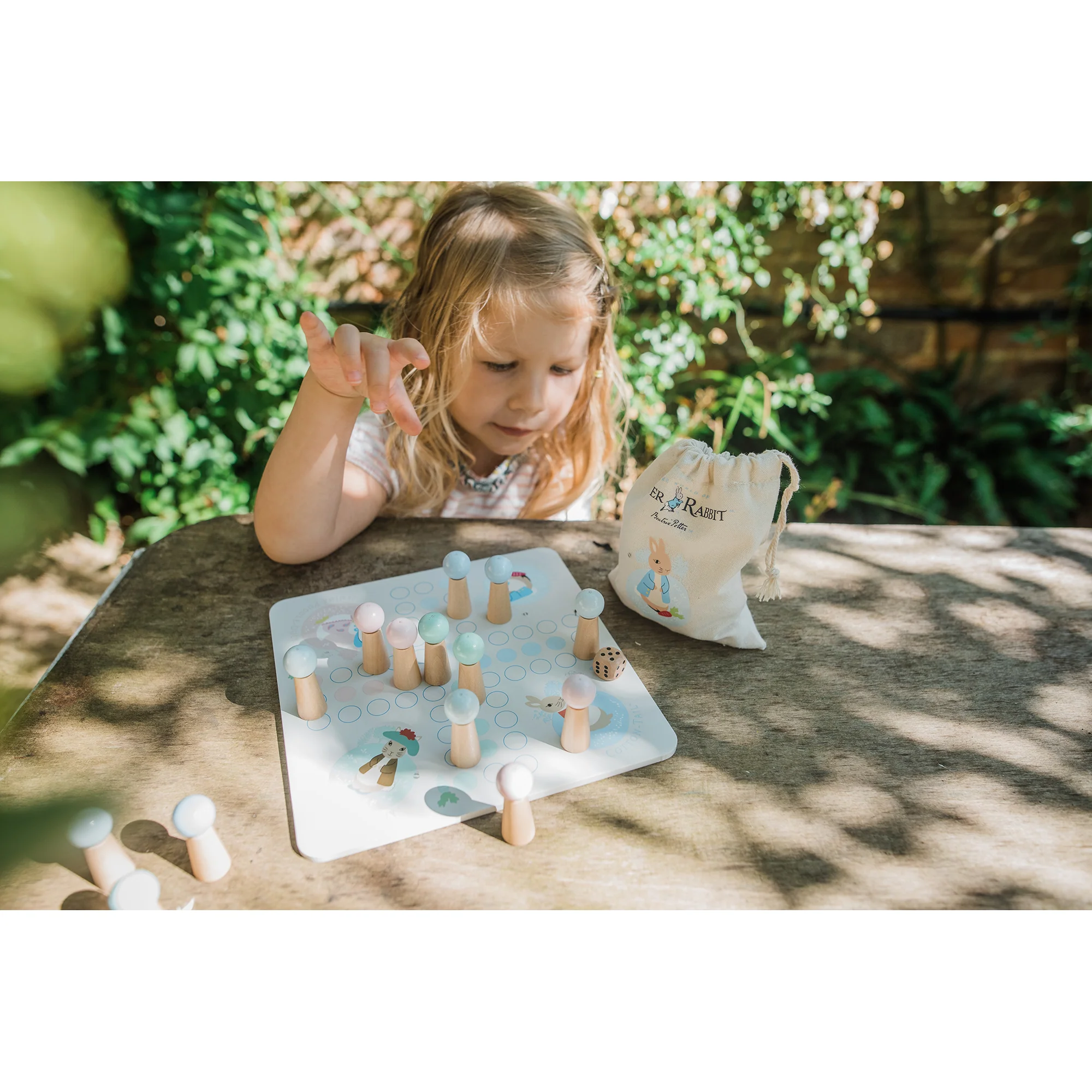 Orange Tree Toys - Peter Rabbit™ Wooden Ludo - Image 5