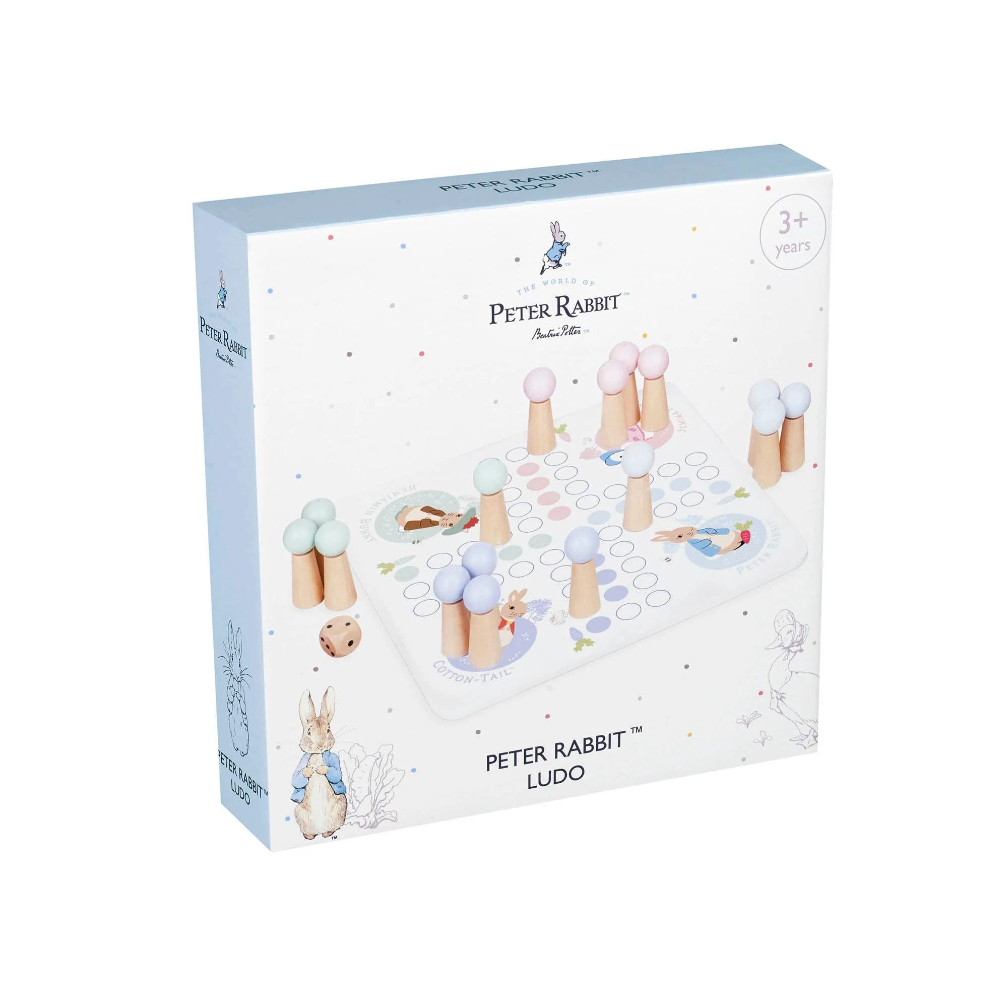 Orange Tree Toys - Peter Rabbit™ Wooden Ludo - Image 7