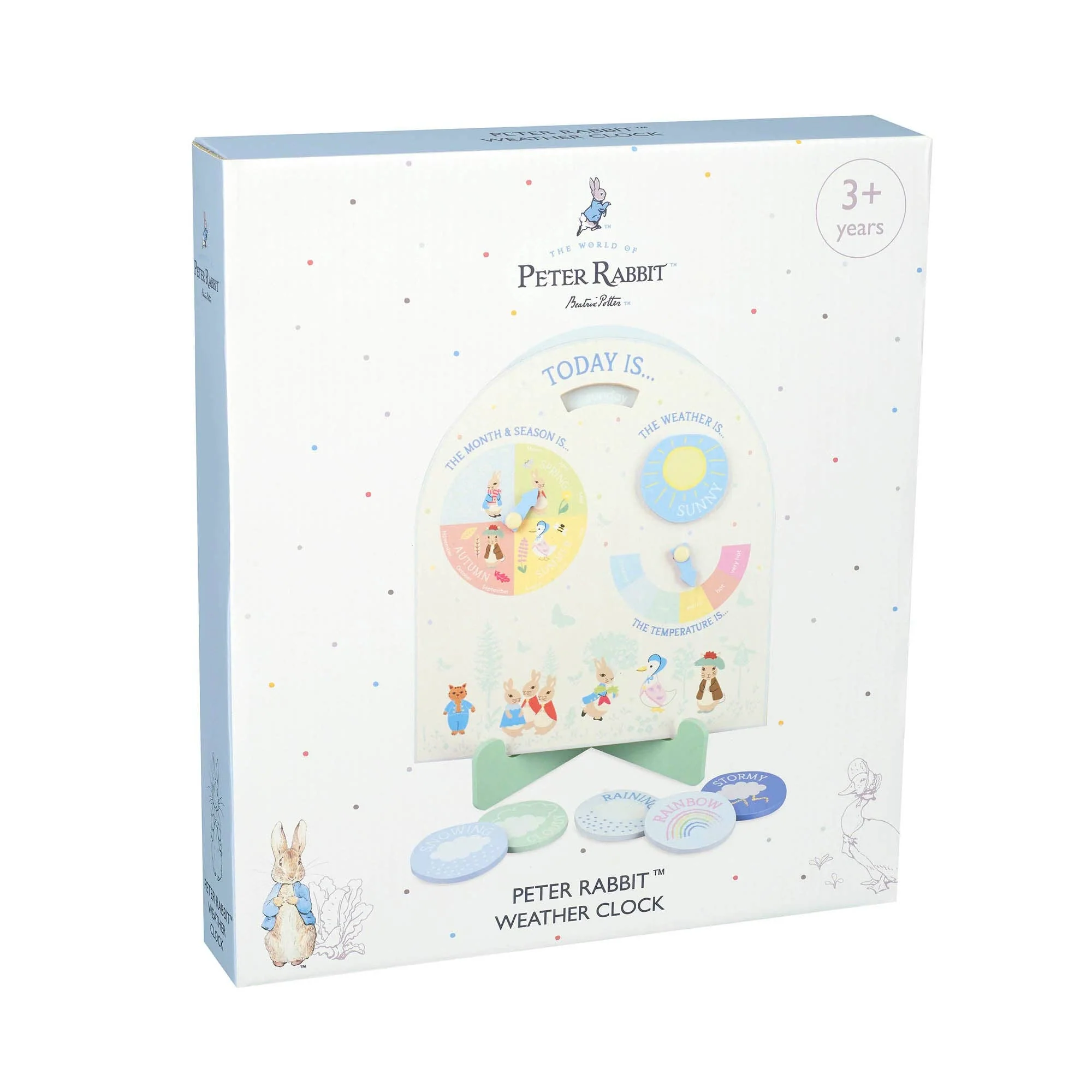 Orange Tree Toys - Peter Rabbit™ Wooden Weather Clock - Image 5