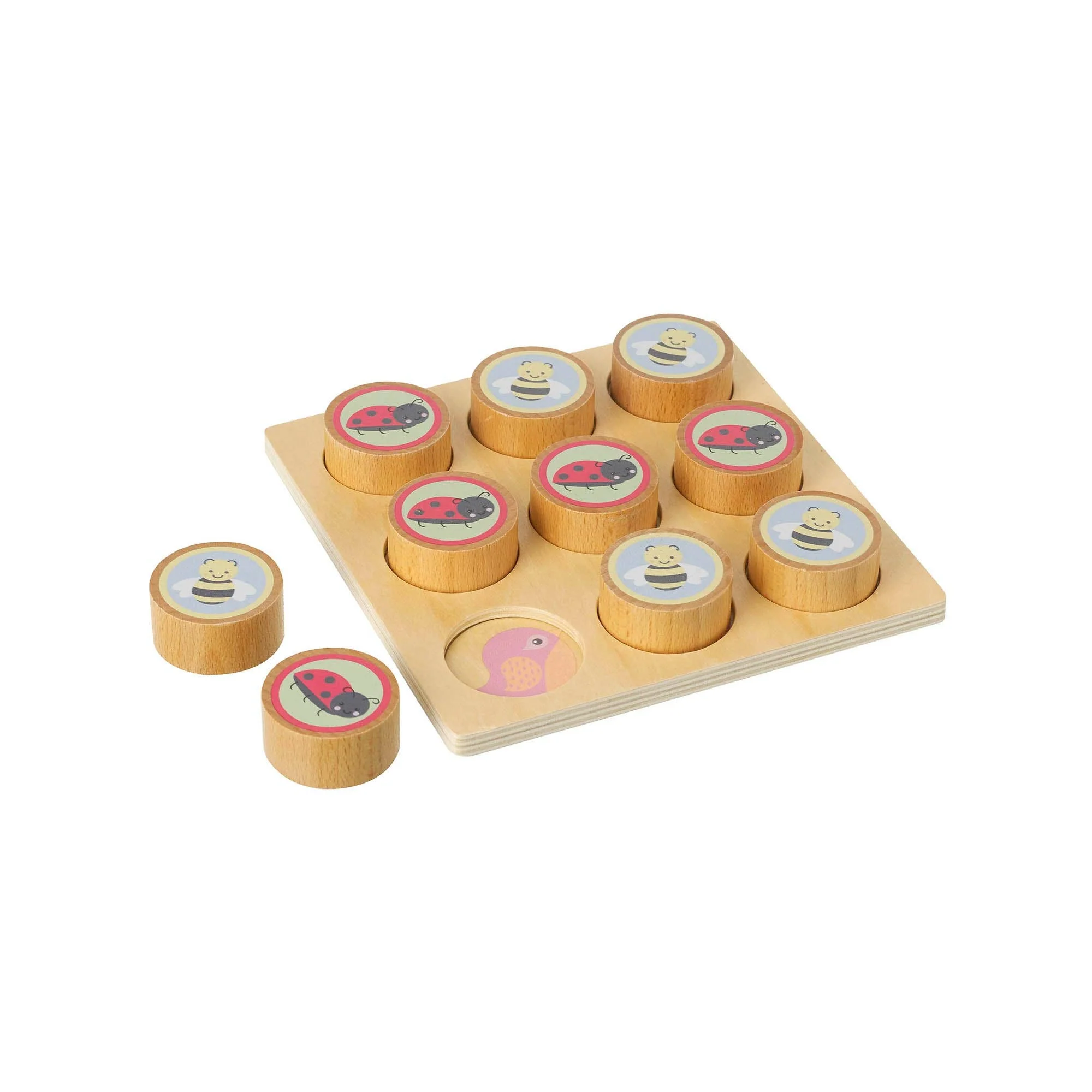 Orange Tree Toys - Spring Garden Tic Tac Toe