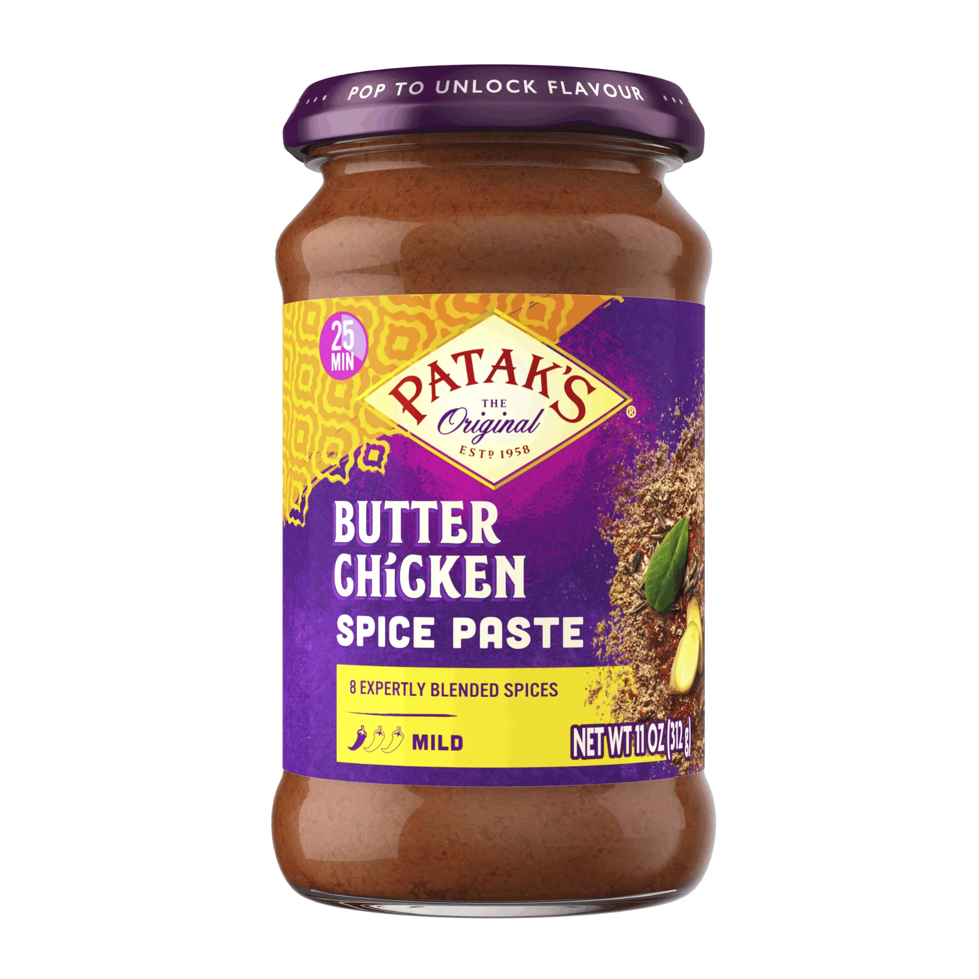 Patak's Butter Chicken Spice Paste 312g