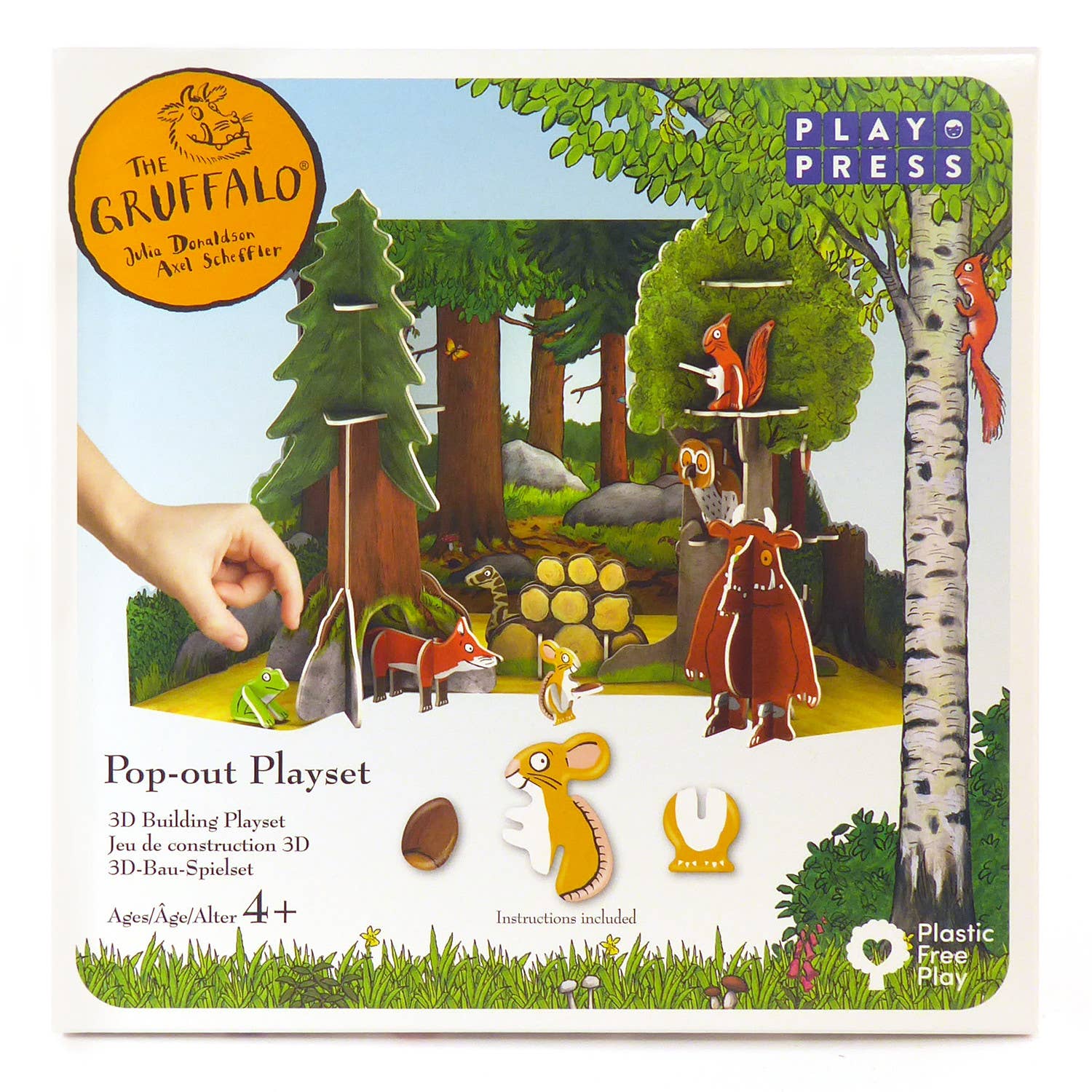 PlayPress Toys Ltd - The Gruffalo Playset - Image 3