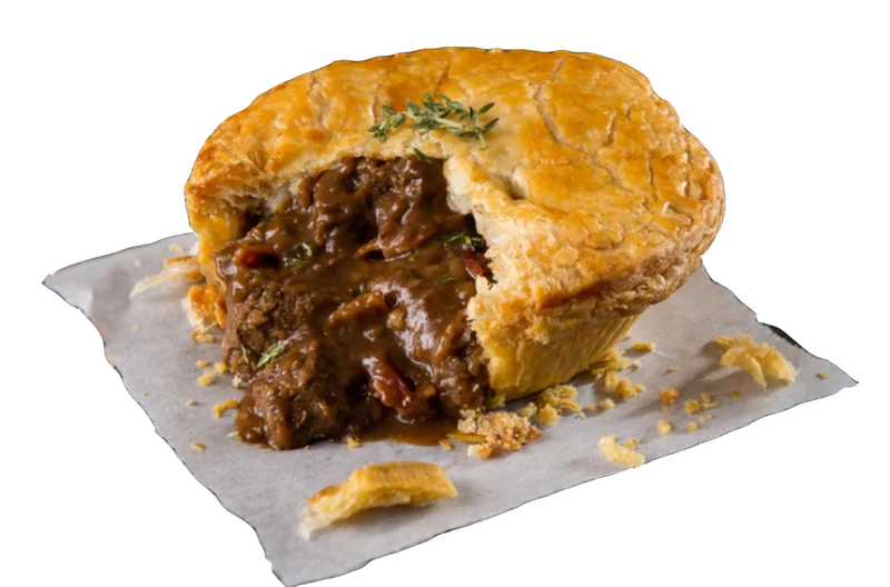 Pouch Pies Steak, Bacon & Ale Pie 9oz. Ship Weight 1/2lb - Image 2