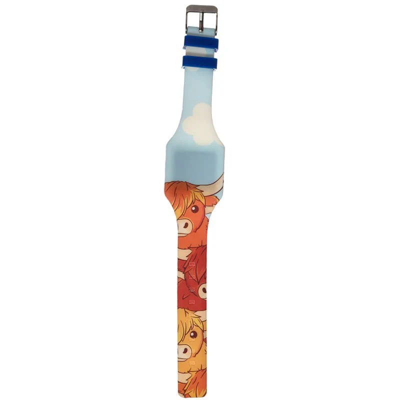 Puckator Ltd - Highland Coo Cow Silicone Digital Watch - Image 5