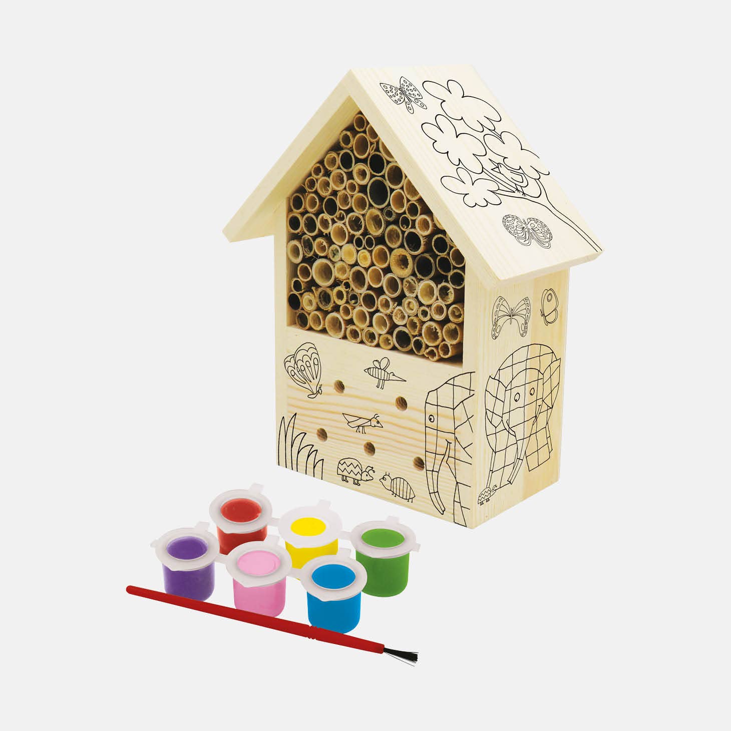 Robert Frederick Ltd - Elmer Paint Your Own Bug Hotel - Image 4