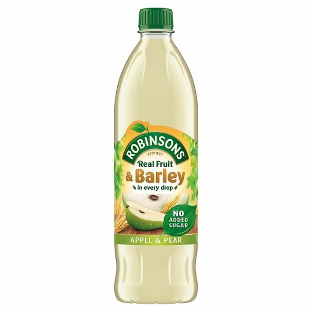 Robinsons Apple and Pear Fruit and Barley No Added Sugar 1L