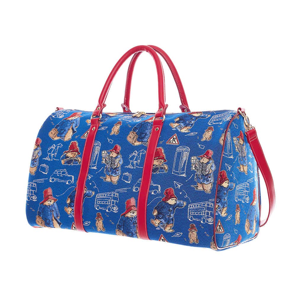 Signare Tapestry - Paddington Bear Blue ™ - Big Holdall Bag - Image 5