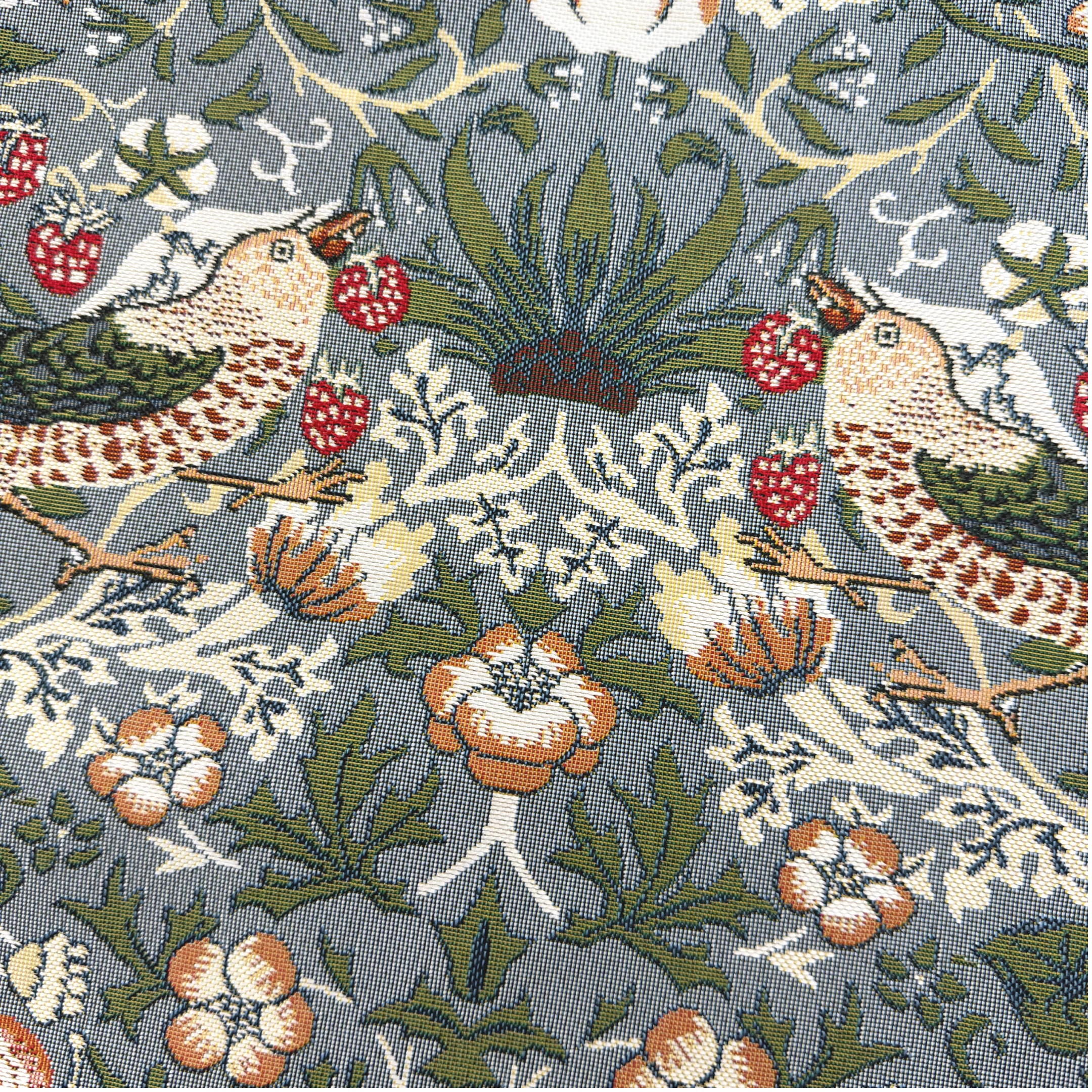 Signare Tapestry - William Morris Strawberry Thief Grey - Flat Bag - Image 3