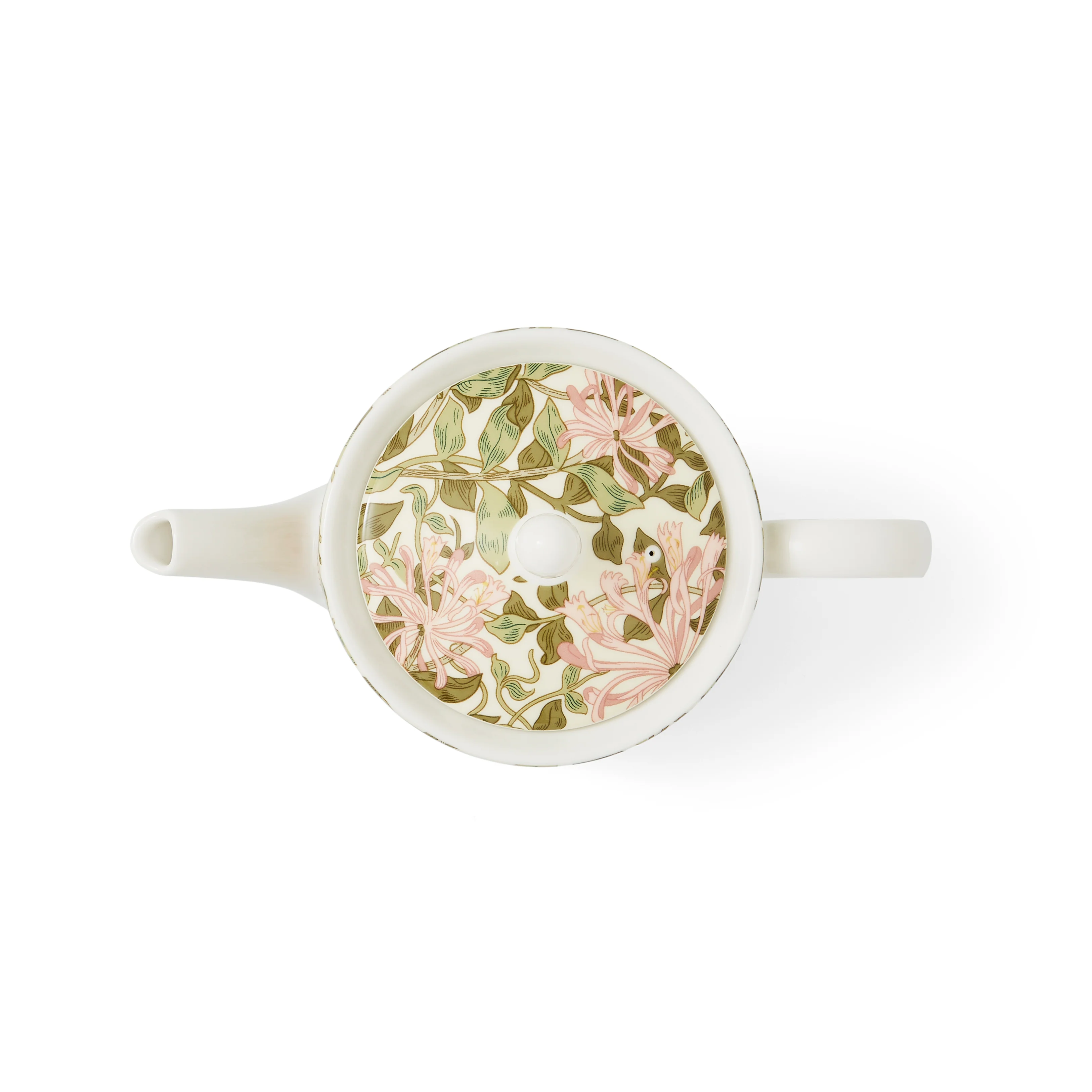 Spode Morris & Co Teapot - Honeysuckle - Image 2
